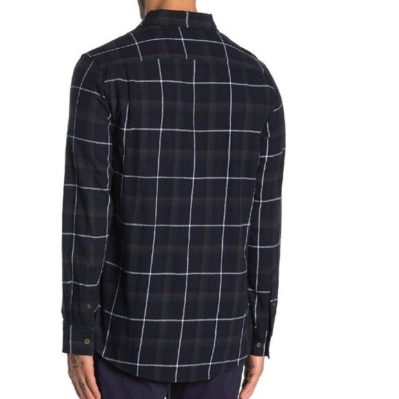 Weatherproof Plaid Print Regular Fit Flannel Shirt - Picture 2 of 6